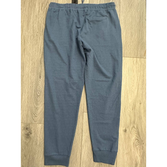 SLATE & STONE Jogger Pants In Light Blue Heather - Picture 11 of 12